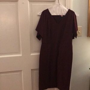 Plum colored Ann Taylor dress